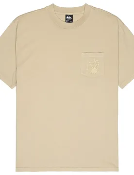 Maglietta A Maniche Corte Oxni Washed Seneca Rock M - Quiksilver - FashionsVida