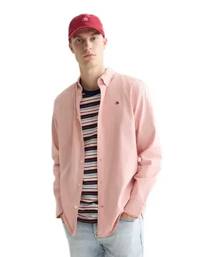 Chemise à Manches Longues 184344 Regular Fit Canyon Clay XL