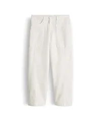 Pantalón 7/8 LOLAH BLOOM crema 38/L28