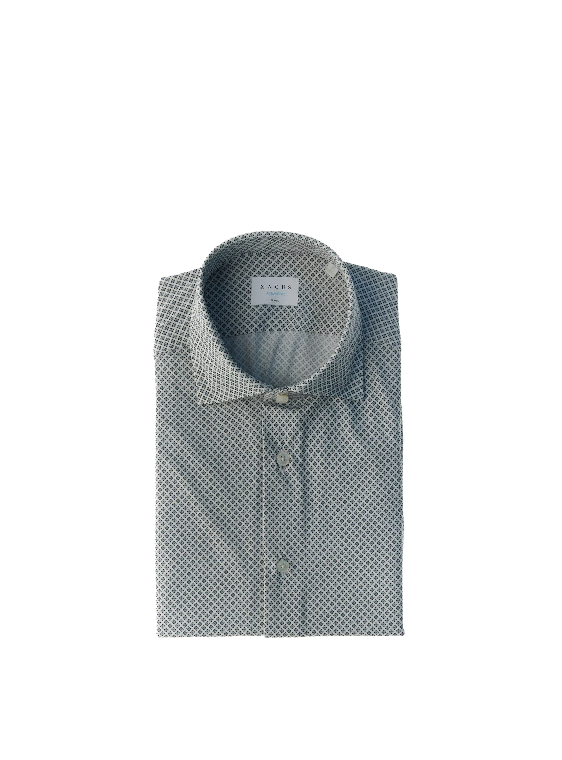 Camicia maniche corte GRIGIO 41 - Xacus - FashionsVida