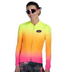 Maglia A Maniche Lunghe Ltd Cycle Sun Stop Tropical Magic