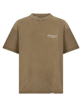 Embroidered Logo Cotton T-shirt - Regular Fit