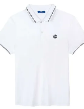 Polo à Manches Courtes Attonpol Blanc XL