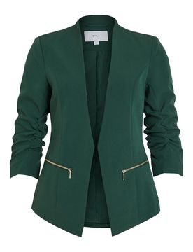 VILA Blazer 'VIJoy' verde oscuro