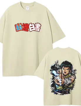 Hot Sale Anime YuYu Hakusho Urameshi Yuusuke Graphic T-shirt Men Women Casual Oversized T Shirts Summer Male 90s Manga Tshirt - Aliexpress - FashionsVida