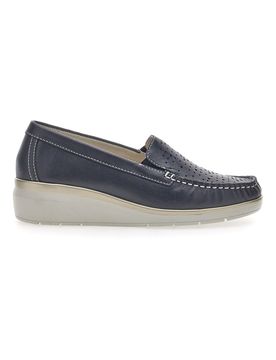 Mocassini Blu Mio Tempo 21178 41