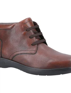 Malcolm Leather Mens Brown Boots - Size Uk 11 - Hush puppies - FashionsVida