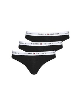 Slips 3er Pkg. black schwarz S damen