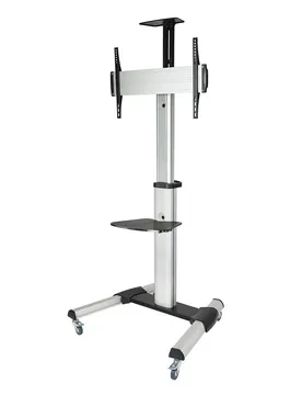 Gonflement Avec Roues Pour écran 30-70 Pouces Gris One Size unisex