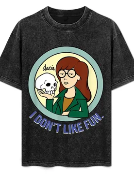 Mademarks x Daria T-Shirt Big and Tall Crew Neck Tee - Aliexpress - FashionsVida