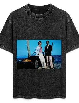 Miami Blues T-Shirt Large Size Casual Tee Shirt - Aliexpress - FashionsVida