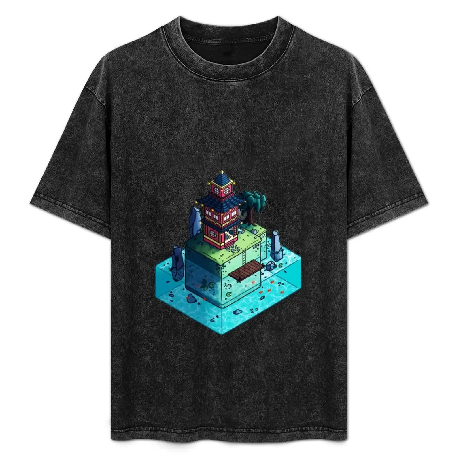 Lone Temple T-Shirt Plus Size Lightweight Top - Aliexpress - FashionsVida