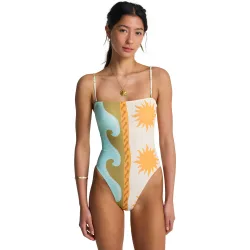 Bañador entero escotado para mujer Sunblind Tully Hi