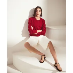 Chaqueta básica 100% CASHMERE