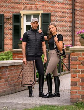 Damen Reitleggings VE GRIP RL mocha latte 40
