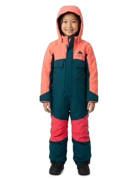 Combinaison De Course 2l One Piece Peach Echo/Deep Emerald 4 Années Fille