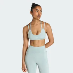 Reggiseno Optime Workout Strappy Light Support S Wonder Sage