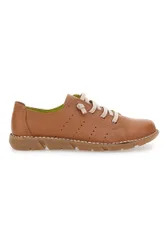 Scarpe Stringate Natural In Vera Pelle 30234 37