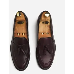 Zapato de vestir de hombre borlas mate