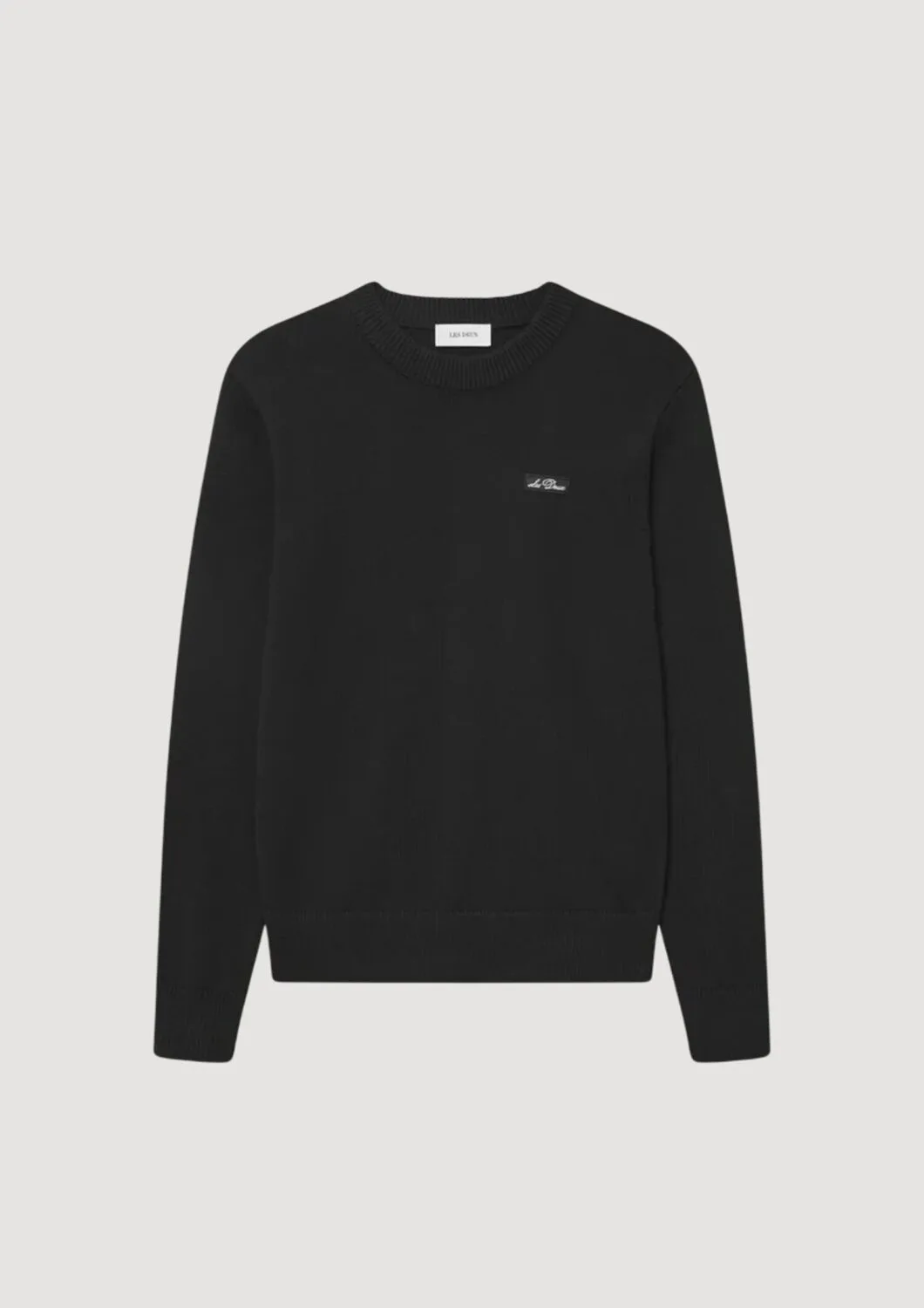 LES DEUX Gary Patch Crewneck Knit - Les deux - FashionsVida