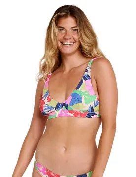 Haut De Bikini Party Wave Halter Multico 2XS