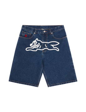 Running Dog Denim Shorts - Indigo