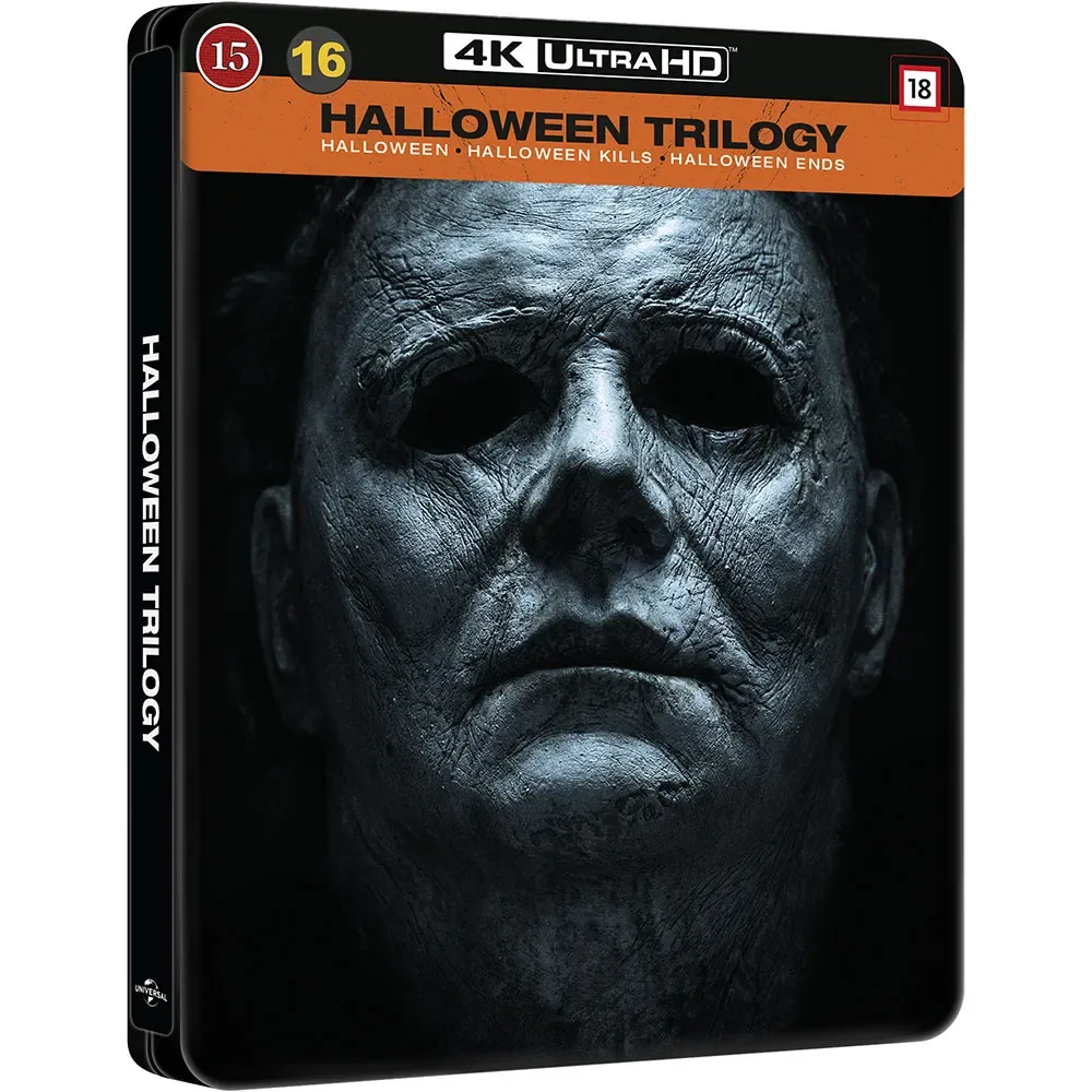 Halloween Trilogy Steelbook (3 Multicolor One Size unisex - Dvd - FashionsVida