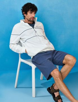 Pantaloncini in cotone - blu scuro