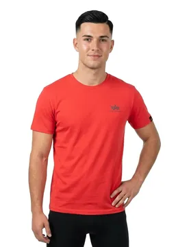 Industries T-shirt à Manches Courtes Basic T Small Logo Radiant Red S