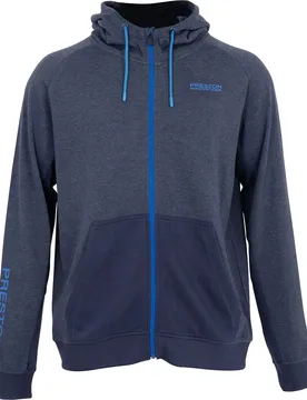 Navy Tide Full Zip Sweatshirt Blue M Men - Preston Innovations - FashionsVida