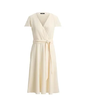 Midikleid creme 40 damen - LAUREN RALPH LAUREN - FashionsVida