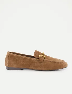 Zapato plano, mocasin adorno - Latouche - FashionsVida