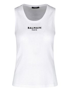 Balmain Tank Top Logo