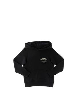 Felpa con cappuccio NERO 152