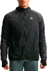 Veste légère et compressible - M UV Aireez Jkt Black Black Summit White - Taille L - Noir