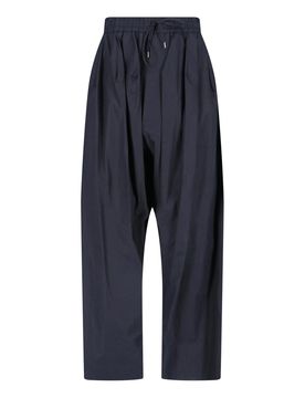 Pantaloni ampi in cotone