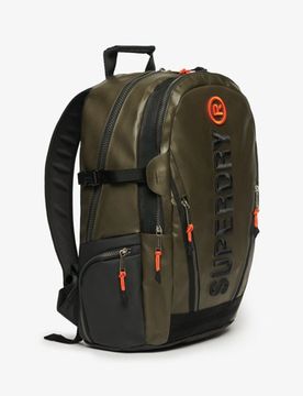 Superdry Damen Grün Tarp Rucksack mit Stickerei, Größe: Einheitsgröße