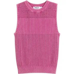 Camiseta de mujer crochet
