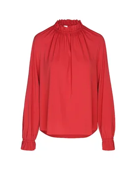 Chemisier à manches longues MUKAWA rouge L - Japan Tky - FashionsVida