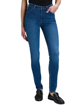 Jeans A Vita Alta Scarlett Skinny Fit Azure Wave 26