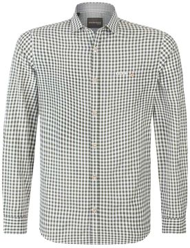 Trachtenhemd Campos3 (schilf, Gr. 3XL) von Classics für Herren, Oberteile, 55% Baumwolle, 45% Polyester