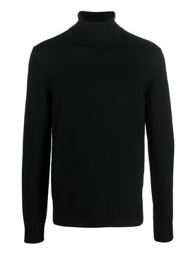 Maglione in lana a collo alto