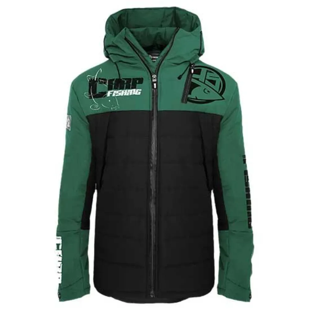 Carpfishing Eco Jacket Black / Green M Men - Hotspot Design - FashionsVida