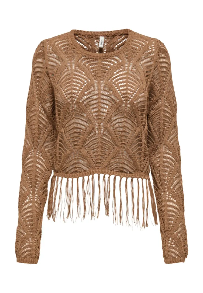 Damen Pullover Kamelhaarfarben 515664