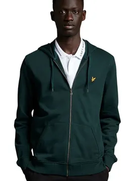 Lyle & Sweat-shirt à Zip Ml420vog Dark Green S