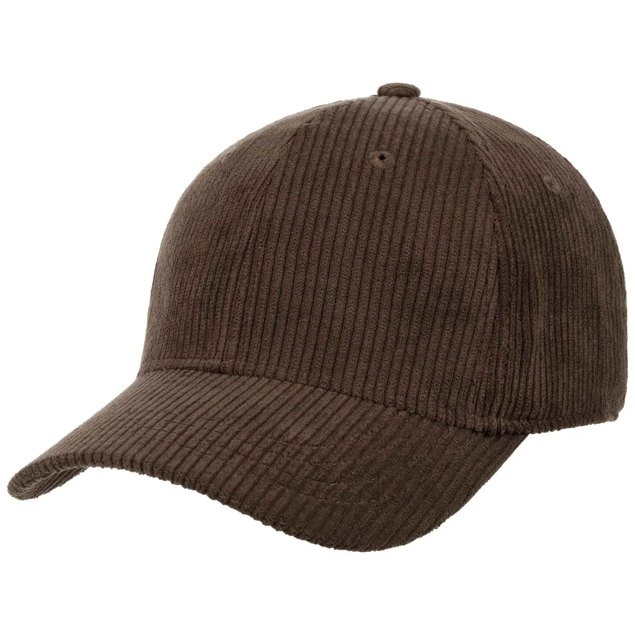 Basic Corduroy Baseball Cap - brown - Female - Size: One Size - Hatshopping.co.uk - FashionsVida