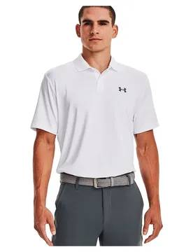 Polo à Manches Courtes Performance 3.0 White / Pitch Gray XL