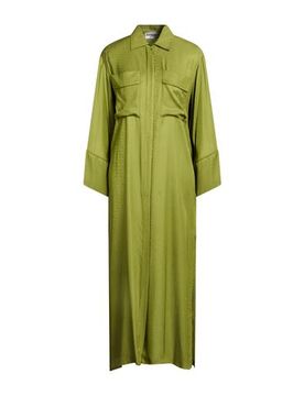 Maxi-Kleid Damen Limettengrün 32,34,36 Damen