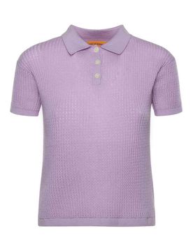 Polo in cashmere ristretto