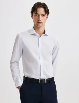 Camisa de vestir de hombre rayas coolmax - Easy Wear - FashionsVida